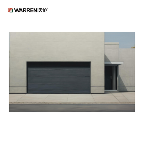 Warren 9x6 6 Automatic Garage Door With Garage Glass Window