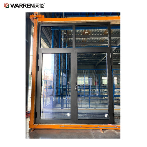 Warren 5ft French Patio Doors With Modern Interior Glass Double Doors