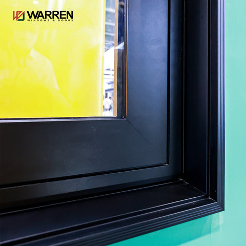 New Design Manufacturers Customized Aluminum Casement Window Horizontal Pivoted Hung Window