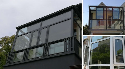 Warren Thermal break aluminium casement windows tilt turn windows