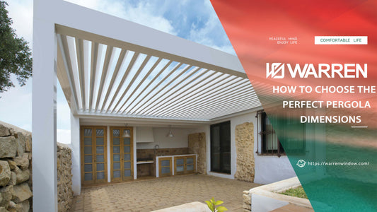 How to Choose the Perfect Pergola Dimensions?