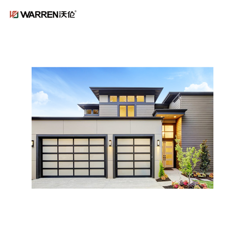 Warren 11x10 Garage Doors With Windows on the Side for Home
