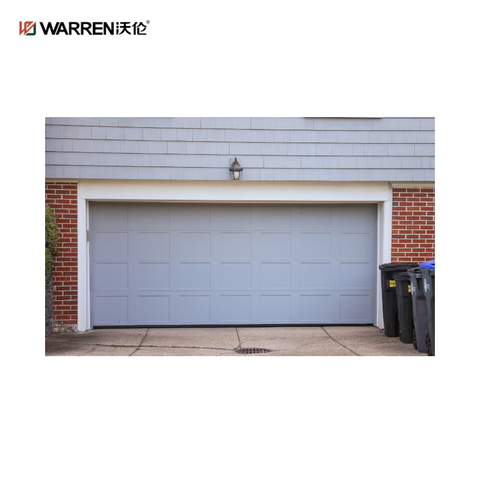 Warren 9x9 Garage Door Electric Black Garage Door With Windows