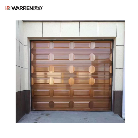 Warren 108x78 Insulated 2 Car Garage Door With Side Windows