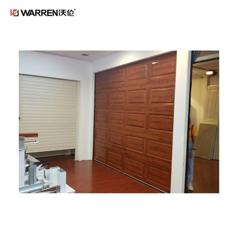 Warren 108x78 Insulated 2 Car Garage Door With Side Windows