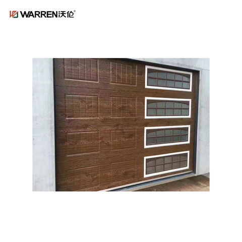 Warren 9x16 Auto Roll Up Garage Doors Black Garage Doors for Sale