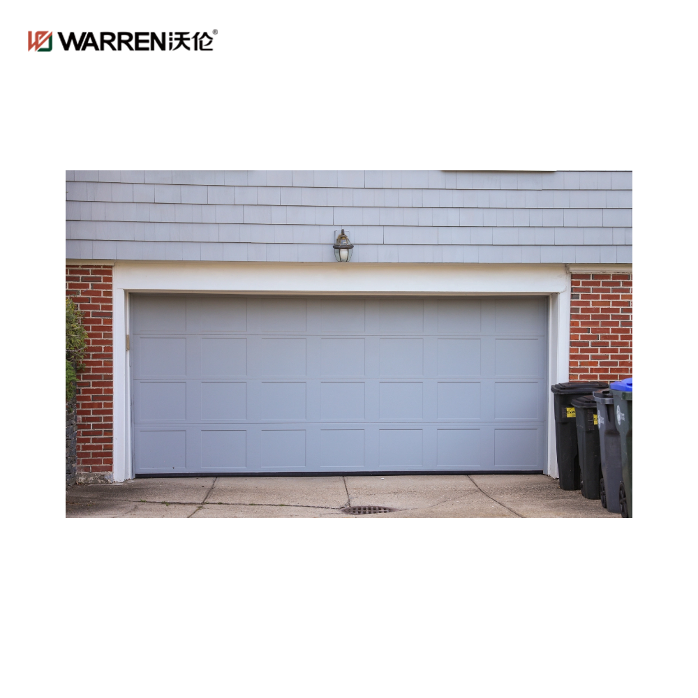 Warren 10x8 Glass Garage Door With Automatic Folding Garage Doors