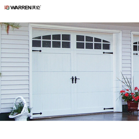 Warren 7x14 Black and Glass Garage Door Garage Window Insert