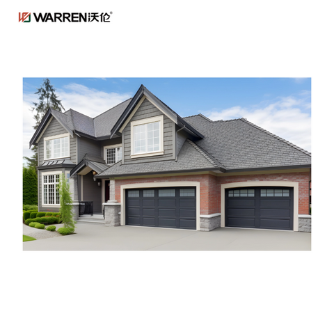 Warren 10x11 Smart Garage Roll Up Door With Side Windows