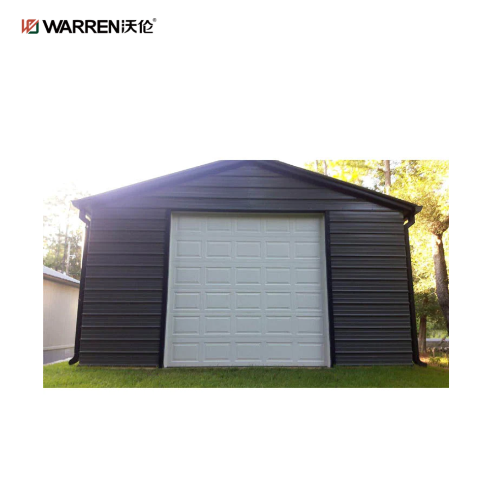 Warren 8x9 Aluminium Glass Garage Doors Double Garage Electric Door