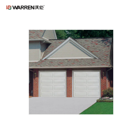 Warren 9x9 Garage Door Electric Black Garage Door With Windows