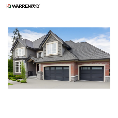 Warren 108x78 Insulated 2 Car Garage Door With Side Windows