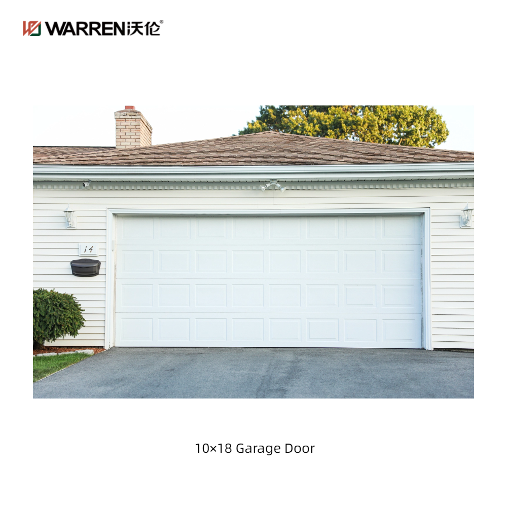 Warren 10x18 Insulated Aluminum Garage Doors With Windows for Modern House