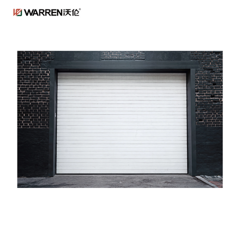 Warren 108x78 Insulated 2 Car Garage Door With Side Windows