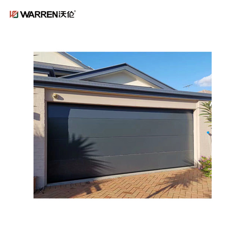 Warren 9x16 Auto Roll Up Garage Doors Black Garage Doors for Sale