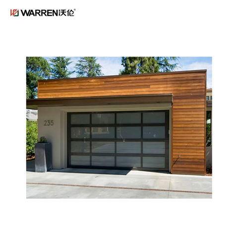 Warren 10x16 Electric Garage Roller Door With Windows for House