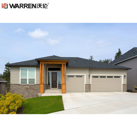 Warren Garage Doors 9x8 6ft Roll Up Garage Door For Homes Automatic Modern Aluminum