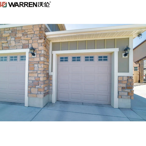 Warren 8x6 Garage Door Roll Up Interior Doors 16 ft Roll Up Garage Door Automatic For Homes Aluminum