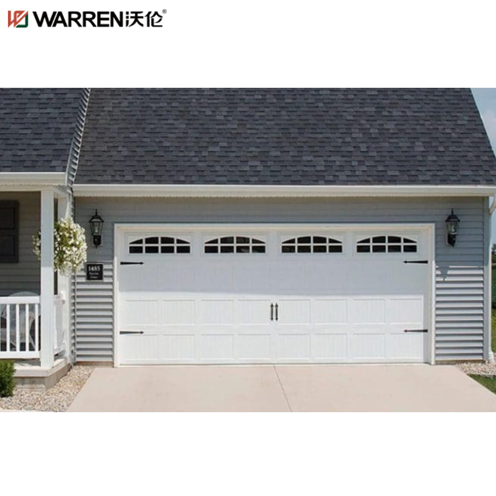 Warren 15x7 Garage Door Bifold Glass Garage Door Cost Garage Door Translucent Panels Aluminum Steel