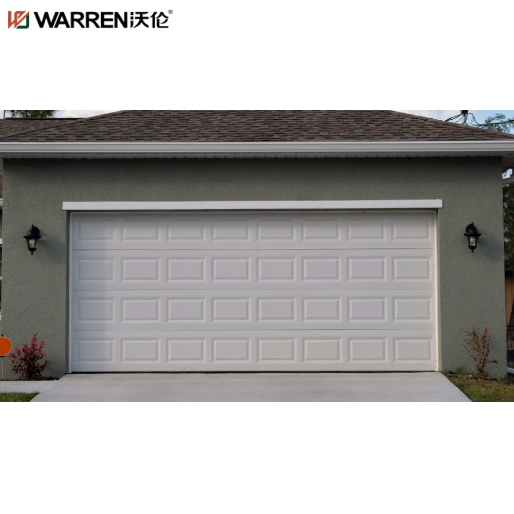 Warren 9x7 Black Garage Door Performance Garage Doors Aluminum Iron Garage Door