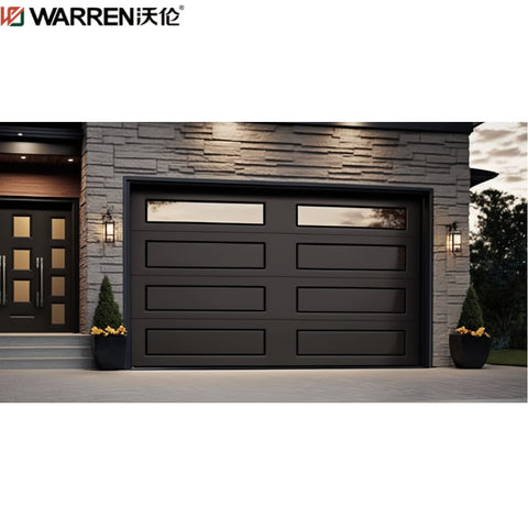Warren 16x12 Garage Door Automated Roller Shutter Doors Automatic Double Garage Door Glass