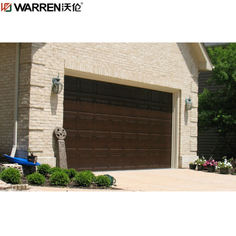 Warren 8x6 5 Black Tinted Glass Garage Door Two Car Garage Door With Windows Modern Garage Doors For Sale
