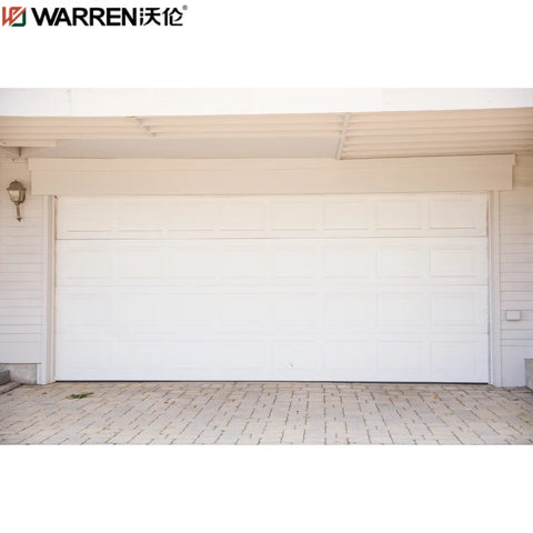 Warren 16x8 Garage Door Interior Glass Garage Door Roll Up Patio Door Garage Insulated Modern