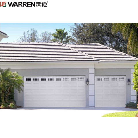 Warren 16x9 Smart Garage Door Automatic Garage Door Closer Automatic Roller Door Garage For Homes