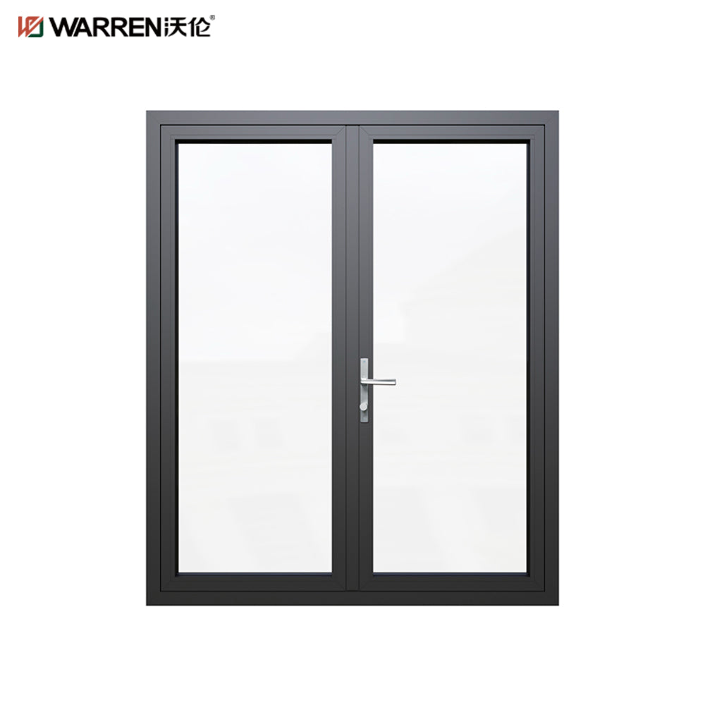 Warren 72x80 Outswing French Doors With Double Doors Interior Glass