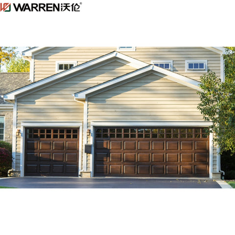 Warren 18x10 Insulated Clear Garage Door Insulated Glass Garage Doors For Sale Well Insulated Garage Doors