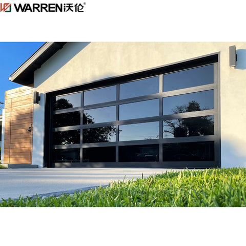 Warren 4x7 Garage Door Aluminium Glass Garage Doors Prices Modern Roll Up Garage Doors