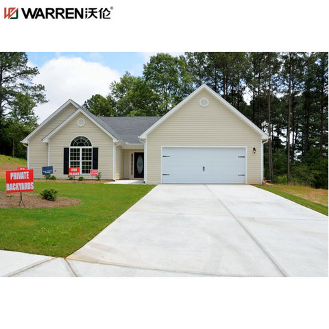 Warren Garage Doors 9x8 6ft Roll Up Garage Door For Homes Automatic Modern Aluminum