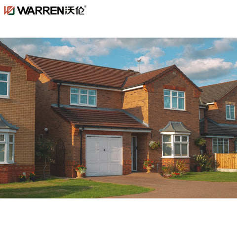 Warren 18x9 Double Garage Door Modern Electric Garage Doors Modern Farmhouse With Black Garage Doors