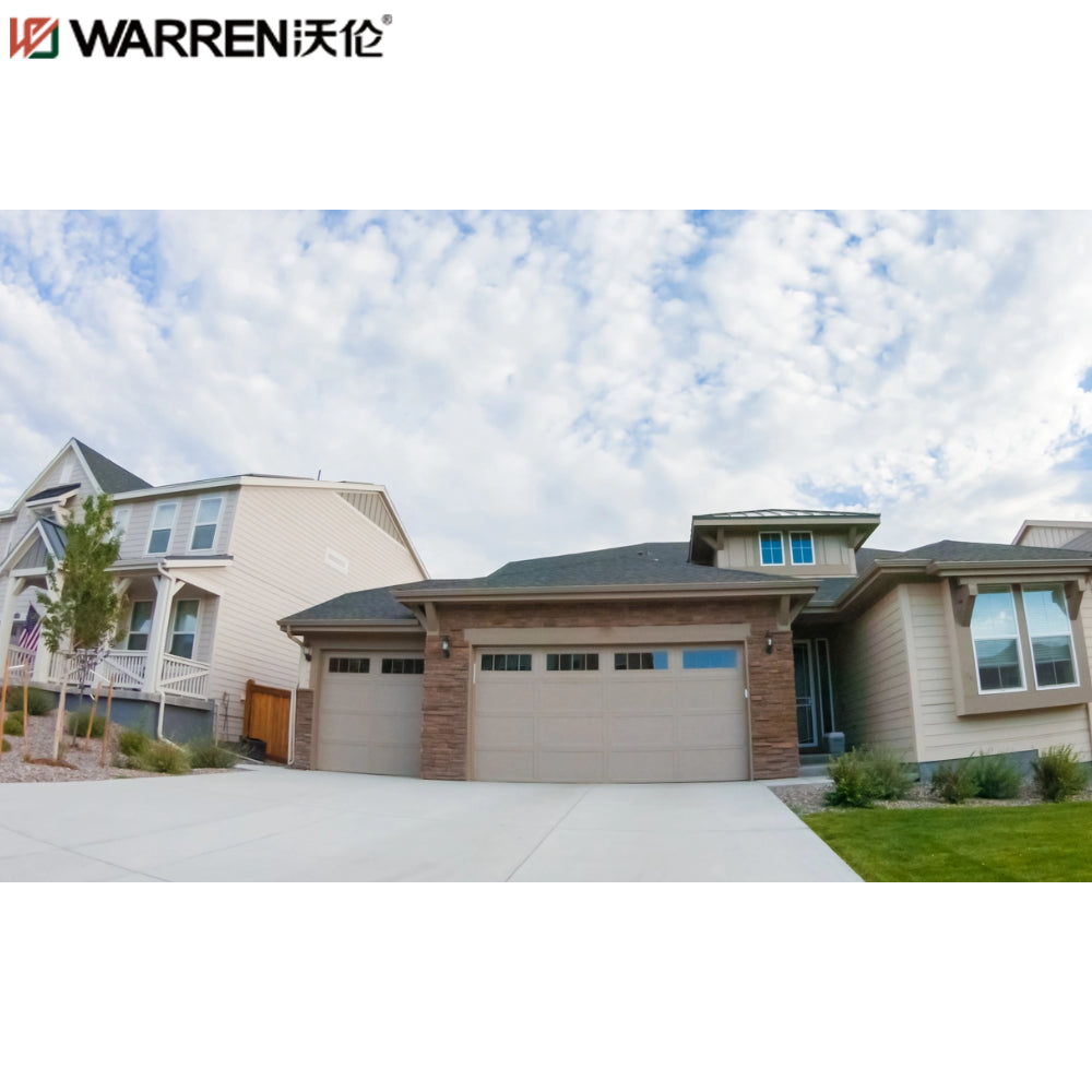 Warren 12'x10' Garage Door Exterior Sliding Garage Doors 9'x8' Garage Door In Stock