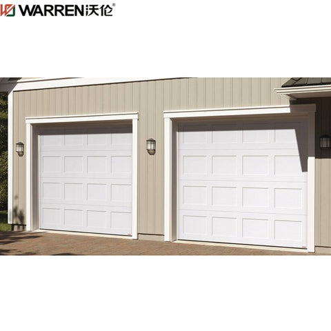 Warren 16x16 Metal Garage With Automatic Door Automatic Garage Roll up Door Black Glass Garage Door