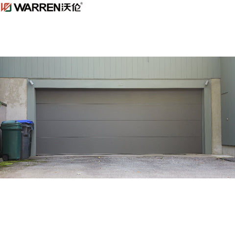 Warren 8x6 5 Black Tinted Glass Garage Door Two Car Garage Door With Windows Modern Garage Doors For Sale