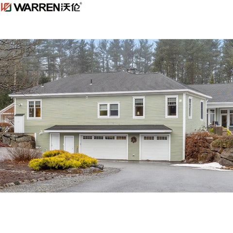 Warren 9x7 Garage Door 9x8 Garage Door 12 ft Garage Door For Homes Modern Aluminum Electric