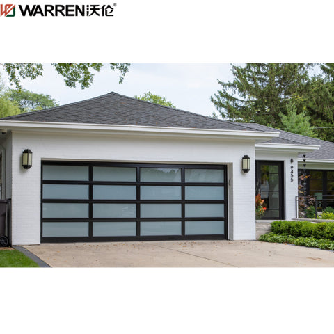 Warren 16x9 Smart Garage Door Automatic Garage Door Closer Automatic Roller Door Garage For Homes