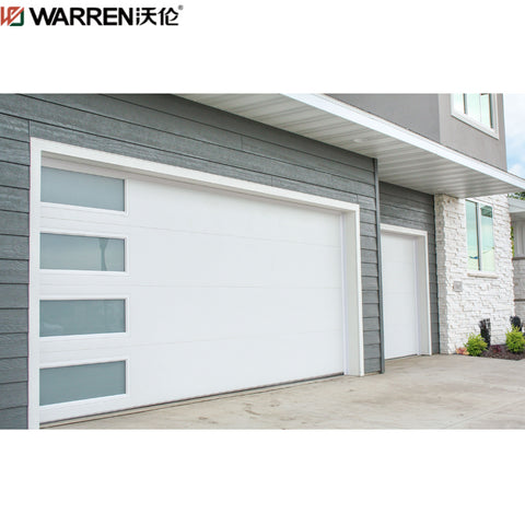 Warren 15x8 Stained Glass Garage Doors Passing Door Commercial Glass Garage Doors Prices