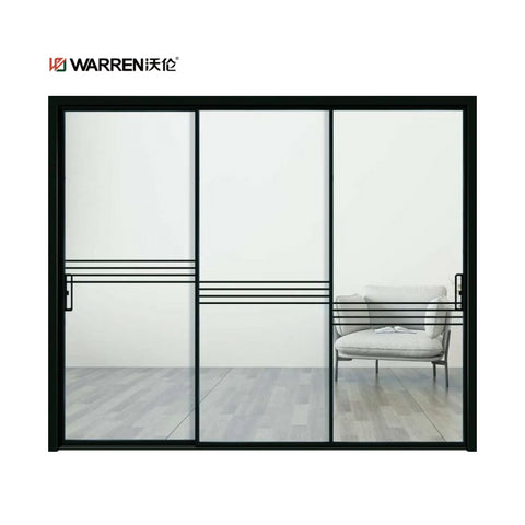 Warren 96x96 sliding door aluminum high quality patio door slide system