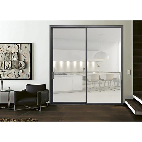 Warren decorated black large thermal break aluminum patio glass patiodoors frame multiple panel hurricane wholesale