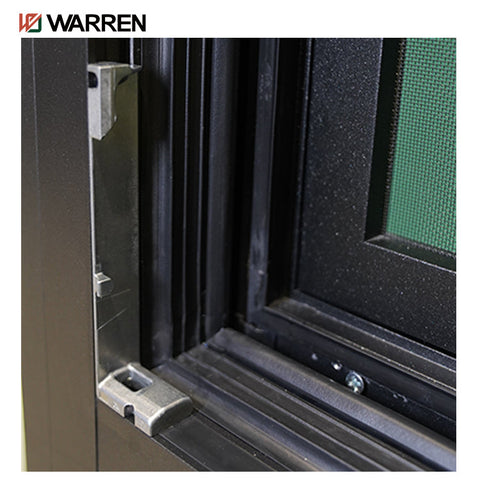 Warren California New style Aluminium Extrusion Profiles Balcony Aluminum Windows House Casement Glass Windows