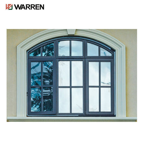 Warren Arched Casement Windows Fixed Glass French Windows For Sales