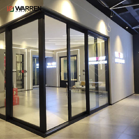 Warren Aluminum Slide Door 2022 USA Hot Sale Door Security Exterior Bi Folding Doors Discount For Sale