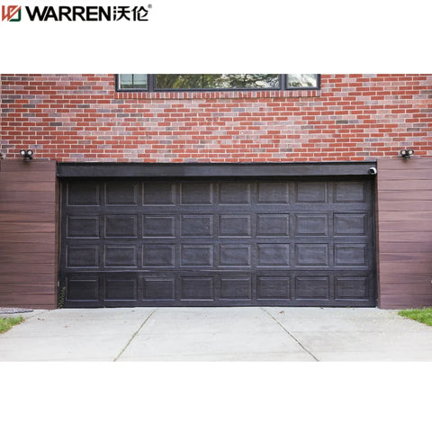 Warren 20x20 Garage Door White Garage Door With Black Accents Insulated Glass Garage Doors Cost