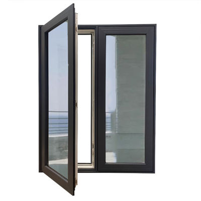 Warren Wholesale American House Solid Wood Low E Window Grill Design Swing Out Casement Window