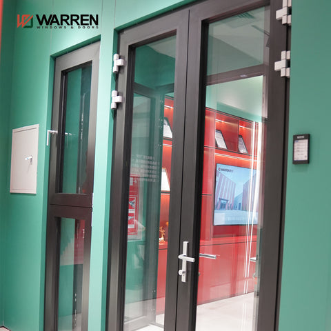 High Quality Custom Wholesale Aluminum Bifold Doors Interior Glass French Doors Aluminum Door