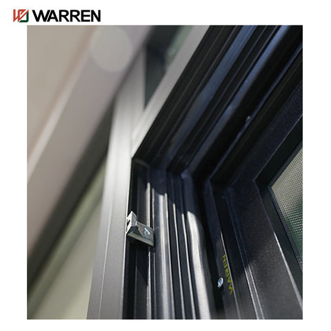 Warren Aluminum Slim-line Window System minimized borders for a Maximized View Double Tempered Casement Glass Windows