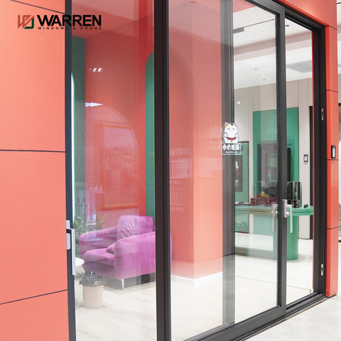 Warren Aluminum Windows and Doors Lift and Slide Glass Doors Popular soundproof windows and doors