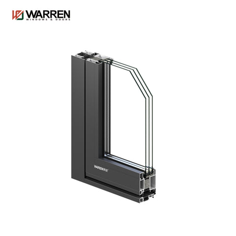 Swing Door Exterior Narrow Thin Aluminium Frame Casement Doors Entry Door